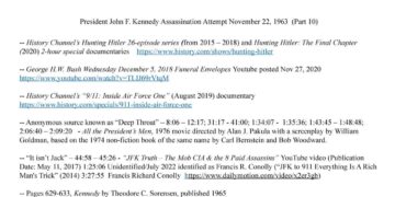 Part #10 -President John F. Kennedy Assassination Attempt | Michelle Stefanick Answers Questions