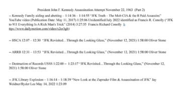 2 – President John F. Kennedy Assassination Attempt | Michelle Stefanick