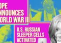 Pope Announces World War Iii