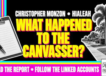 What Happened To The Canvasser? Christopher Monzon • Hialeah