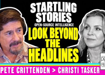 Thailand–Cambodia Border Conflict &Amp; Open-Source Intelligence | Pete Crittenden — Patriots Perspective Thumbnail Featuring Outlined Portraits And A Yellow Viewer Callout.