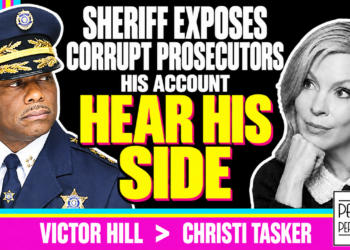 Victor Hill On His Prosecution, Jury Proceedings &Amp; Criminal Justice Reform — Patriots Perspective Thumbnail Featuring Outlined Portraits And A Yellow Viewer Callout.